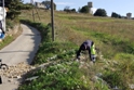 Intervento di pulizia straordinaria lungo la Via del Parrino