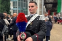 Antonio Pio Lazzara in alta uniforme da Maresciallo dell'Arma