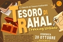 "Il Tesoro di Rahal": trekking urbano e caccia al tesoro; domenica 20 ottobre