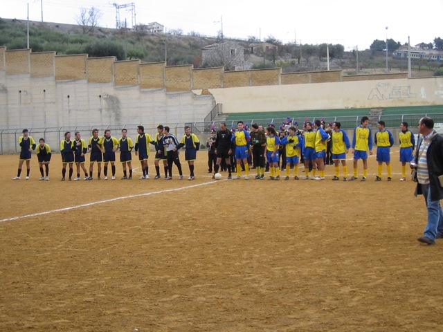 Incontro amichevole tra l'Akragas e l'Herbessus, il 27/12/05.