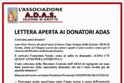 Lettera aperta ai soci ADAS