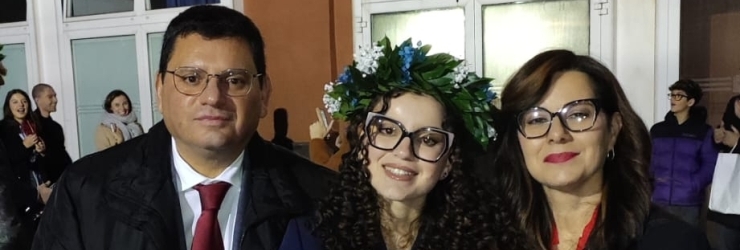 Auguri alla dott.ssa Sara Terrana, per la Laurea Magistrale