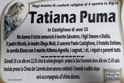  tornata alla casa del Padre la sig.ra Tatiana Puma