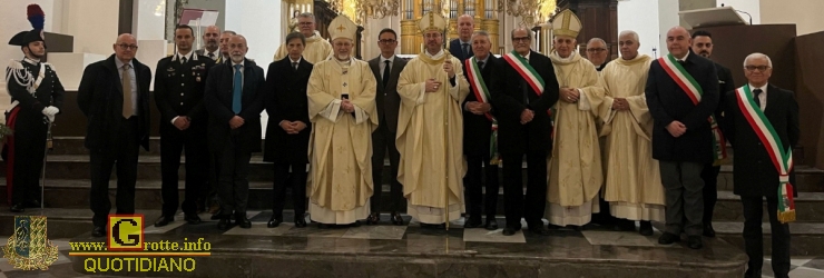 Solenne pontificale per San Gerlando: una festa per Agrigento, con Grotte in prima fila