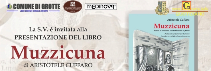 "Muzzicuna", nuova raccolta poetica di Aristotele Cuffaro