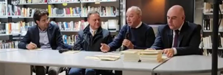 Presentato a Grotte il romanzo "Il peccato e lo scisma" di Enzo Di Natali