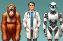 L'evoluzione del medico: dall'orango all'intelligenza artificiale