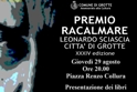 Premio Racalmare: presentazione dei libri "Agata del vento" e "L'ira di Dio"