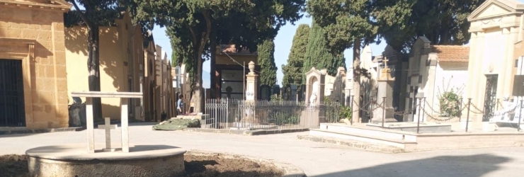 Pulizia straordinaria e foto-trappole contro i vandali al Cimitero