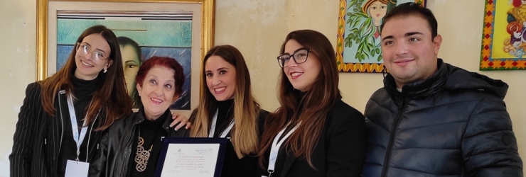 Evelyn Castellaci, Gloria Vernengo, Giorgia Castronovo, Tania Garifi e Giuseppe Marino