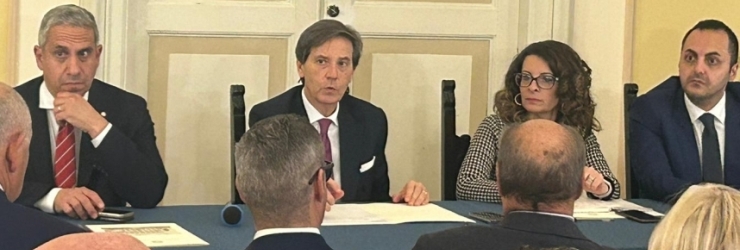 Il prefetto Salvatore Caccamo ha incontrato tutti i Sindaci della provincia