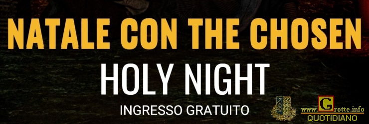 "Natale con The Chosen - Holy Night"; domenica 22 dicembre nella chiesa di San Francesco