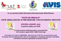 "Fatti un regalo": visite senologiche gratuite il 6 marzo; prenotazione obbligatoria