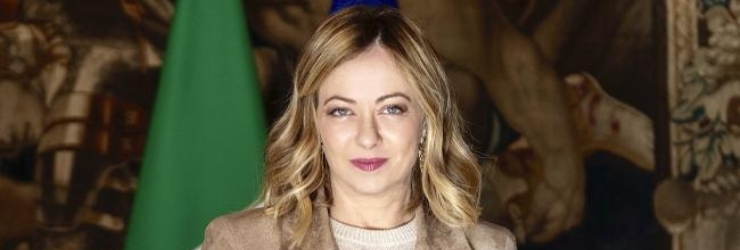 Il presidente del Consiglio dei Ministri Giorgia Meloni